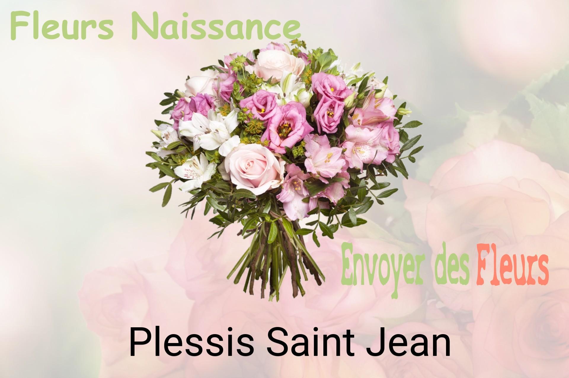 Bouquet de fleurs de naissance livré à Plessis-Saint-Jean
