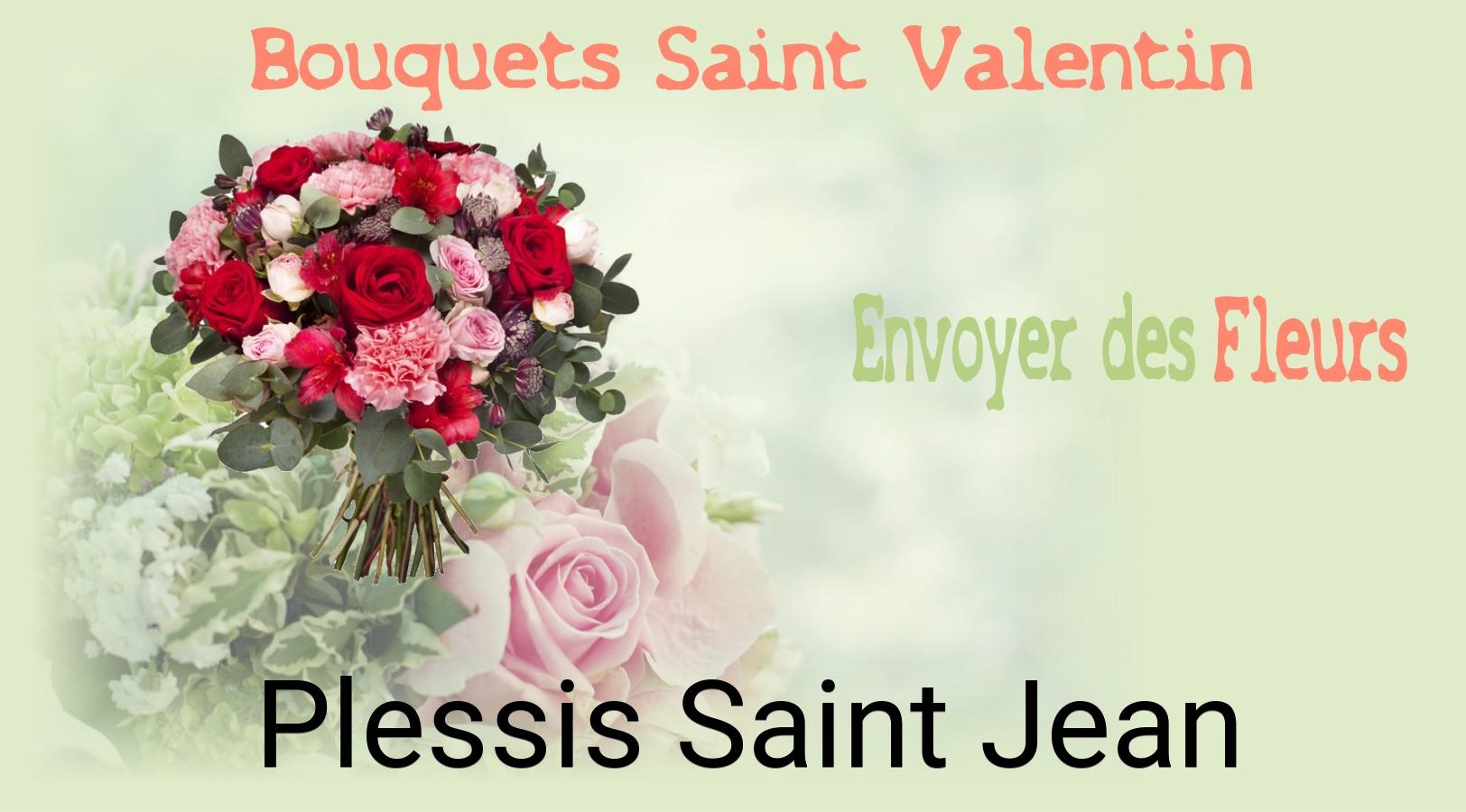 Roses de Saint-Valentin livrées à Plessis-Saint-Jean
